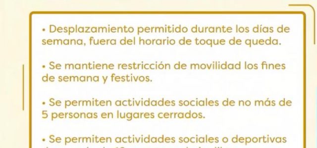 Entregan recomendaciones para enfrentar la fase 2, de transición, ante levantamiento de la cuarentena