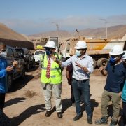 Para inspeccionar y fiscalizar, Comisión de Medio Ambiente del CORE sesionó en relleno sanitario de El Boro