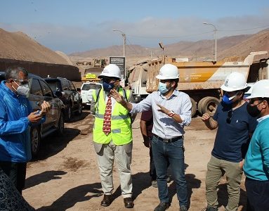Para inspeccionar y fiscalizar, Comisión de Medio Ambiente del CORE sesionó en relleno sanitario de El Boro