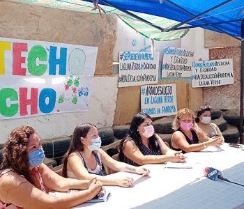 Vecinos se organizan para tratar de impedir inminente desalojo en Laguna Verde que afectaría a 450 familias