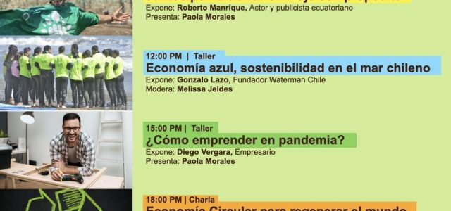Con proyecto «Juntos por la Tierra» del actor y publicista ecuatoriano, continúa la Semana Circular Tarapacá 2021
