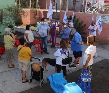 Mauricio Soria lanzó su campaña a la reelección en Condominio Social «Padre Hurtado» y sector Hernán Trizano