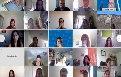 Encuentro por videoconferencia reunió a integrantes de todos los equipos de trabajo de la Defensoría Penal Tarapacá