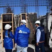 Avances muestra la construcción de las oficinas de la Defensoría Local de Alto Hospicio. Trabajos concluirán en septiembre de este año.