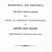 «Observaciones a la lei electoral vijente»: Conoce la tesis de título del héroe de Iquique, Arturo Prat