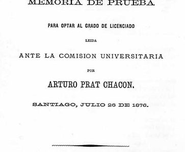 «Observaciones a la lei electoral vijente»: Conoce la tesis de título del héroe de Iquique, Arturo Prat