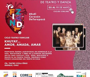La obra “Khuyay… Amor, Amada, Amar” dará inicio a la segunda temporada de Festi TeatroZoom, de FINTDAZ