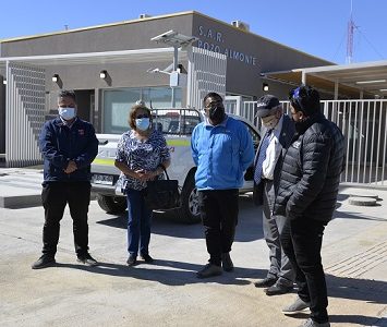 Inspeccionan nuevo Servicio de Alta Resolutividad, Sar de Pozo Almonte, cuyas obras ya concluyeron