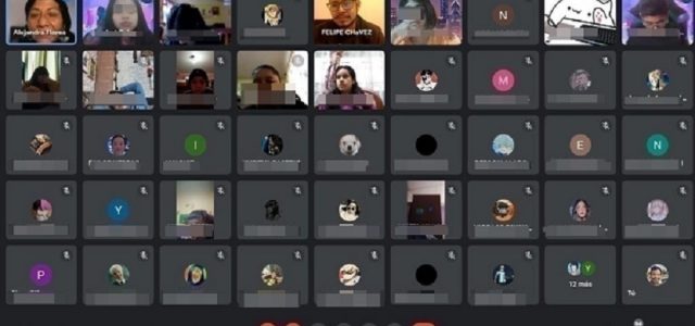 Constituyente Alejandra Flores participó con sextos básicos de Escuela «Eduardo Llanos» en aula virtual