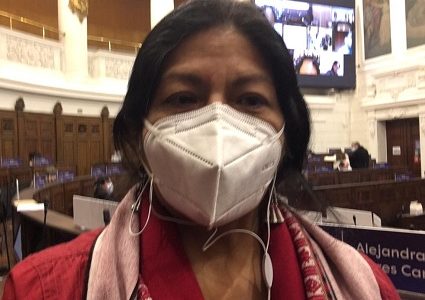 Constituyente Alejandra Flores critica el doble estándar. Mientras se reprime protesta pacífica en Chile, Presidente apoya manifestaciones en Cuba