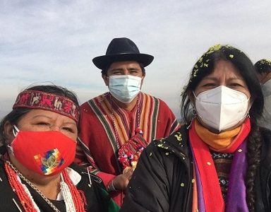 En el cerro Chena, lugar sagrado y donde se vulneraron los DDHH en dictadura, se realizó  ritual ancestral aymara