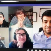 En Pozo Almonte lanzan ciclo 2021 de «Diálogos en Movimiento», encuentro en que  estudiantes comparten con escritores y comentan una de sus obras.