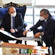 En visita al alcalde Soria, embajador de Paraguay en Chile destacó importancia de la proyección que su país hace de la relación con el Norte de Chile