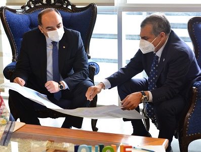 En visita al alcalde Soria, embajador de Paraguay en Chile destacó importancia de la proyección que su país hace de la relación con el Norte de Chile