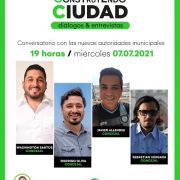 Cuatro nuevos ediles participan en Conversatorio «Construyendo Ciudad», transmitido en vivo por Edición Cero
