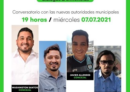 Cuatro nuevos ediles participan en Conversatorio «Construyendo Ciudad», transmitido en vivo por Edición Cero