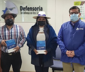 Defensor Regional de Tarapacá se reunió con convencionales de pueblos originarios de la zona, en el Día Internacional de los Pueblos Indígenas.