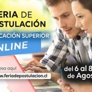 Tradicional Feria de Postulación de Educación Superior se realizará en formato online del 6 al 8 de agosto