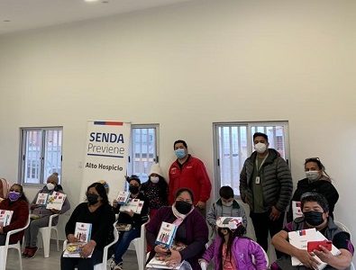 SENDA reconoce a mujeres de Alto Hospicio  como agentes para la prevención del consumo de alcohol y otras drogas