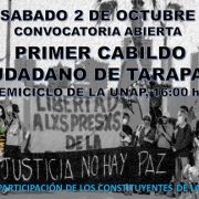 Convocan a  «Primer Cabildo Ciudadano de Tarapacá» con participación de constituyentes y fuerzas vivas