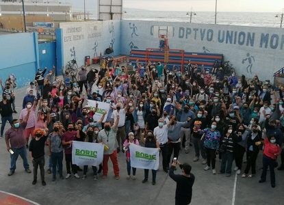 El balotaje: Masiva concurrencia de adherentes para activar campaña presidencial de Gabriel Boric