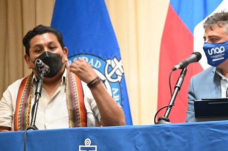 Convencional Bacián invitó a la UNAP a proceso de elaboración de norma constitucional para universidades