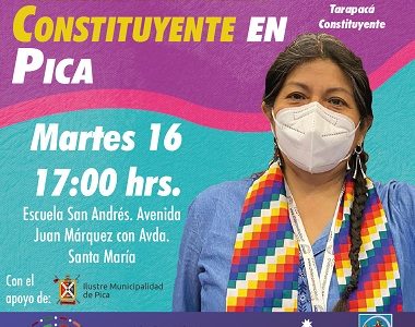 Cuentas Populares, Conversatorios constituyentes y encuentros diversos, durante segunda Semana Territorial de Convencional Alejandra Flores