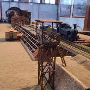 Impresionante maqueta de Planta de Lixiviación de Santa Laura, uno de los proyectos desarrollados en pandemia