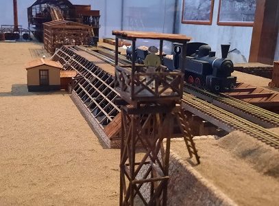 Impresionante maqueta de Planta de Lixiviación de Santa Laura, uno de los proyectos desarrollados en pandemia