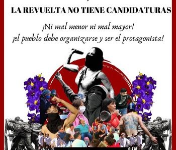 Referente Político Social: «La Revuelta no tiene candidaturas. Octubre sigue latente mientras existan injusticias»
