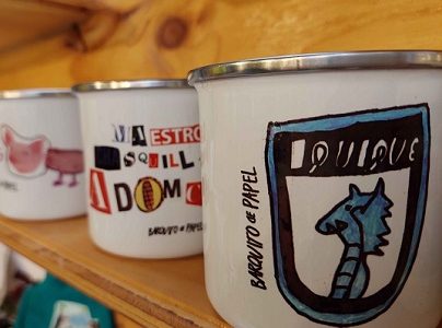 Jóvenes con diversidad funcional y artistas de Tarapacá lanzan oficialmente su línea de diseño y productos “Barquito de Papel”