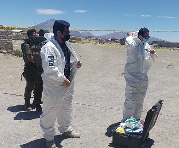 Impacto por muerte de una mujer migrante en la frontera, encontrada en posición de plegaria