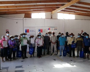 Mil 143 millones entregaron a agricultores de la región para financiar obras de riego mediante nuevas tecnologías