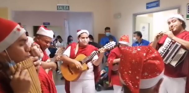 Agrupación Musical Qullirri, integrada por médicos y personal de salud entregan su música a pacientes hospitalarios