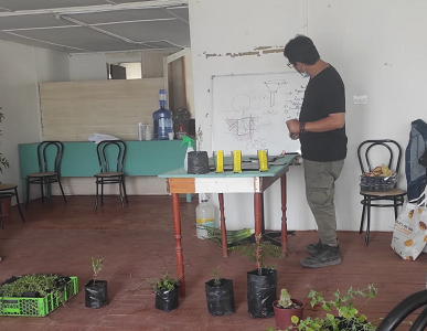 Pequeños agricultores de Taltal reciben capacitación para el uso de especies nativas en xeropaisajismo en ciudades del desierto costero