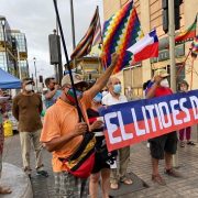 Bajo la consigna de «El Litio Para Chile», grupo de ciudadanos se manifestaron en su defensa