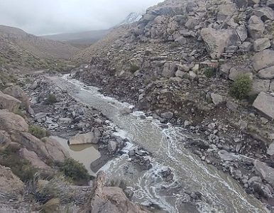 Se declara Alerta Temprana Preventiva por lluvias para la provincia del Tamarugal. Dos localidades aisladas en Colchane