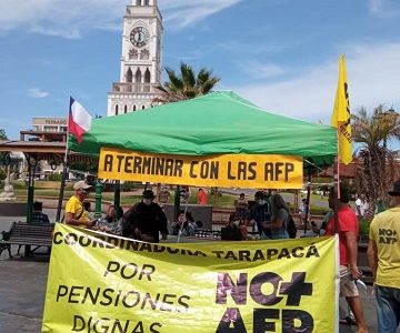 Más de 100 firmas diarias en Iquique para patrocinar Iniciativa Popular de Norma «Por el Derecho a la Seguridad Social»