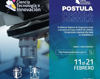 Gobierno Regional de Tarapacá invita a la comunidad a integrar el nuevo Comité de Ciencia