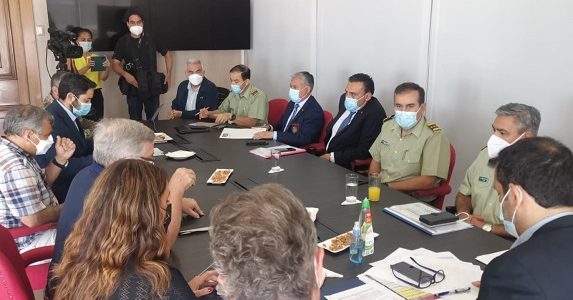 La rápida visita del Ministro Delgado a Iquique: Anunció refuerzo policial hasta el 11 de marzo