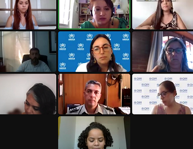 Juzgado de Familia de Iquique monitorea situación de niños migrantes en albergue de Playa Lobito