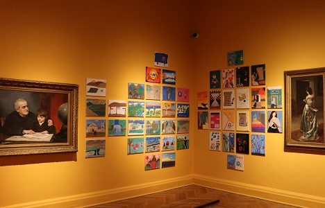 Por un mes, exponen obras de niños, niñas y jóvenes de Tarapacá en el Museo Nacional de Bellas Artes, en Santiago