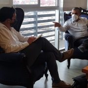 Alcalde Soria y delegado presidencial acuerdan impulsar trabajo conjunto para enfrentar temas centrales, como crisis migratoria y seguridad pública