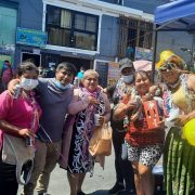 Barrio Boliviano realizó popular ritual de “Martes de Ch´alla”, en agradecimiento a la Pacha Mama por los bienes otorgados