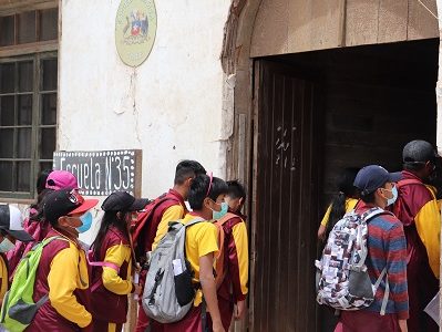 Fondo del Patrimonio financia restauración de fachada y cubierta de Escuela 35 de Salitrera Humberstone