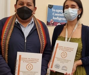 Pueblo Quechua finalizó consulta indígena y entregó informe a la Mesa de la Convención Constituyente