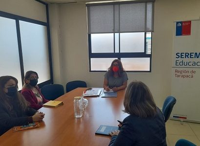 Coordinadora del programa ICEC Tarapacá y Arica y Parinacota se reunió con nueva autoridad de Educación en Iquique