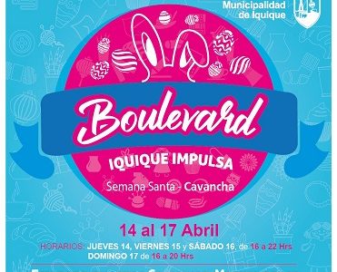 Municipalidad de Iquique invita a disfrutar de “Boulevard Semana Santa 2022”, jornada de esparcimiento familiar.