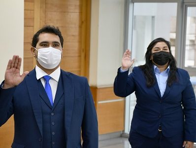 Cuatro nuevos abogados en la plaza local, luego de juramento realizado en la Corte de Apelaciones de Iquique