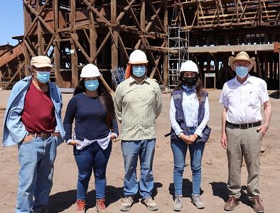 Obras de reposición de techumbre de la Planta de Lixiviación de Salitrera Santa Laura, concluyen primera etapa